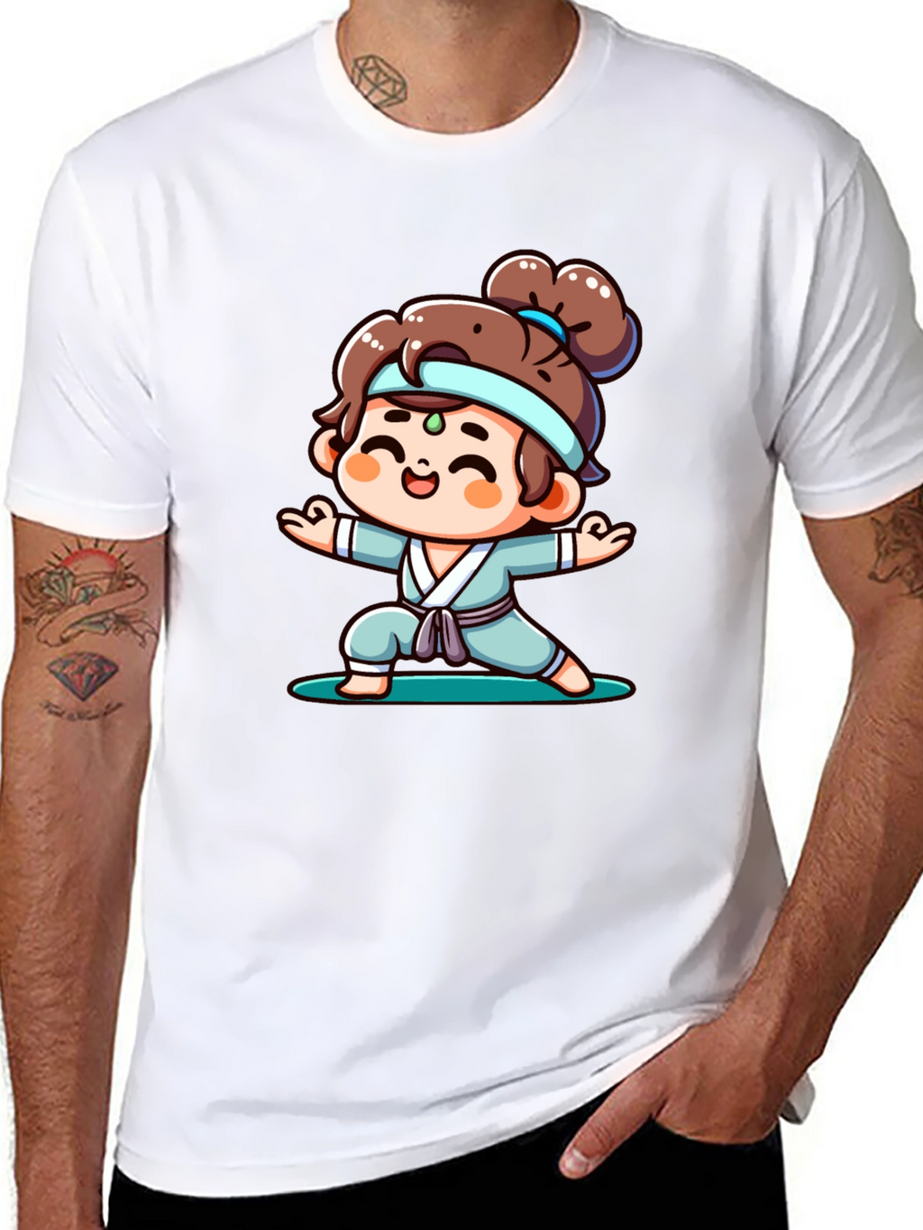 Martial Arts Kid Graphic Tee
