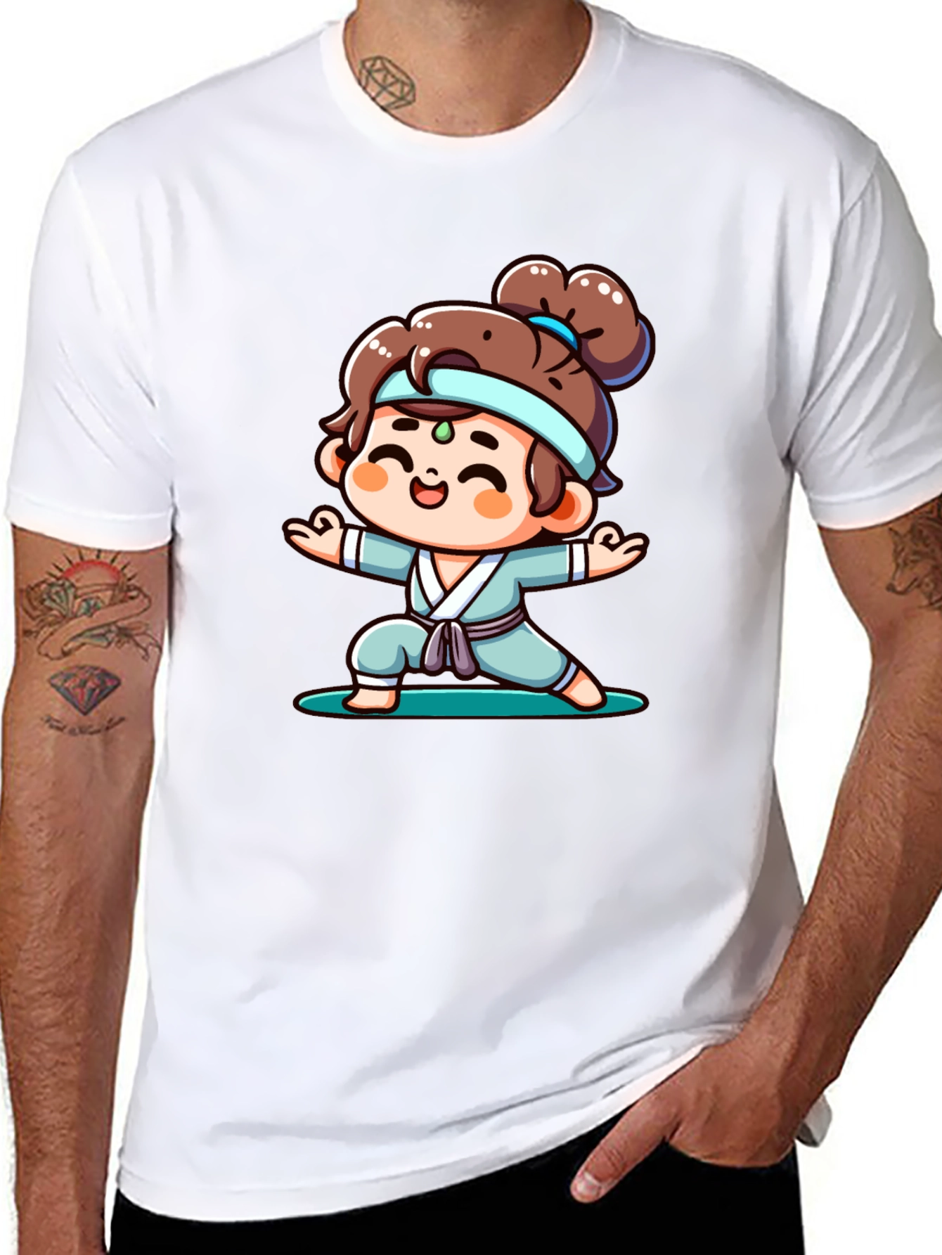 Martial Arts Kid Graphic Tee