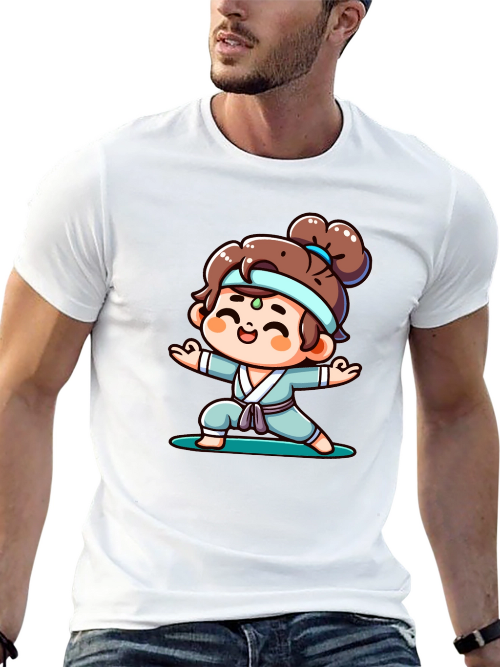Martial Arts Kid Graphic Tee