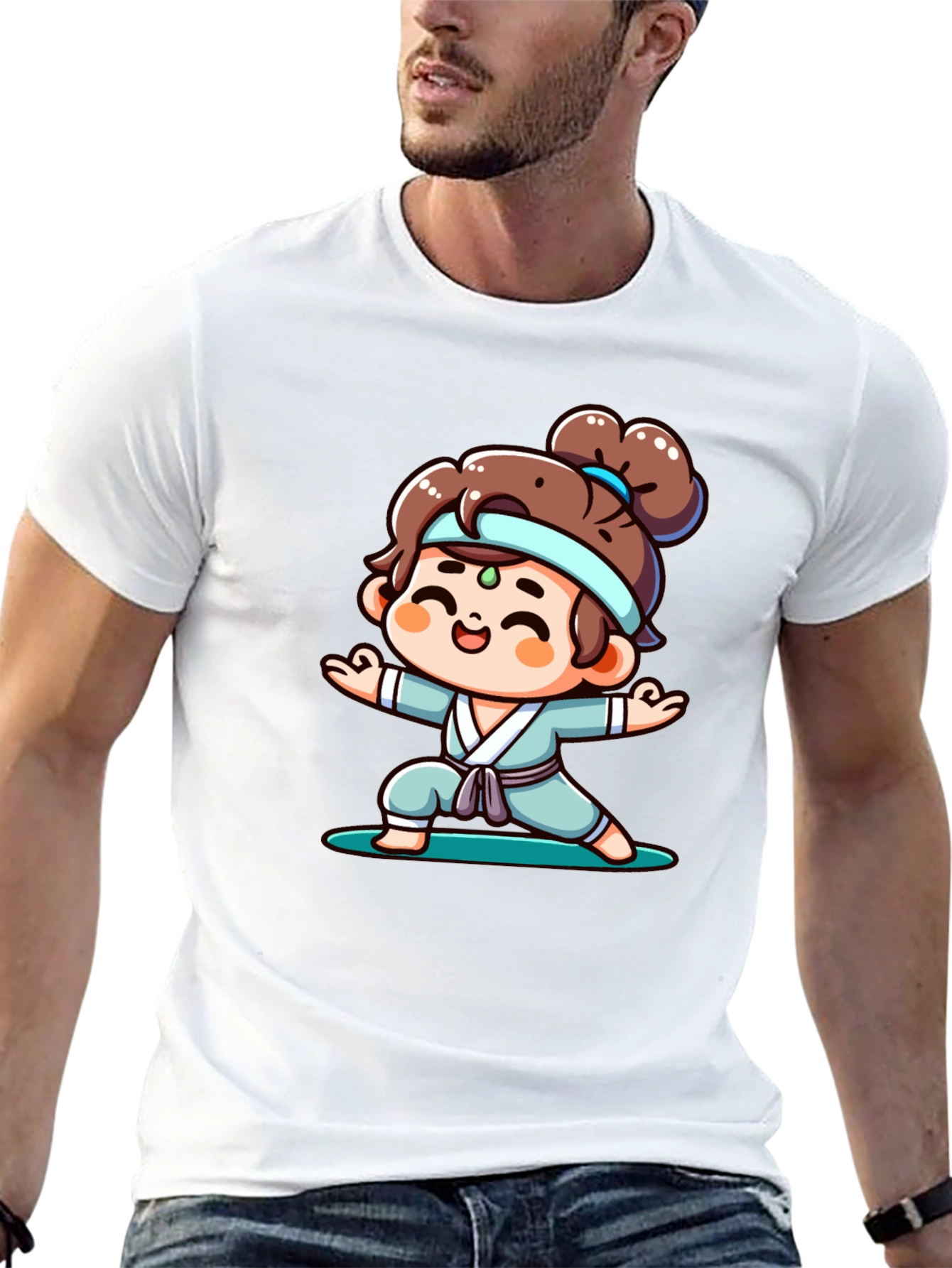 Martial Arts Kid Graphic Tee