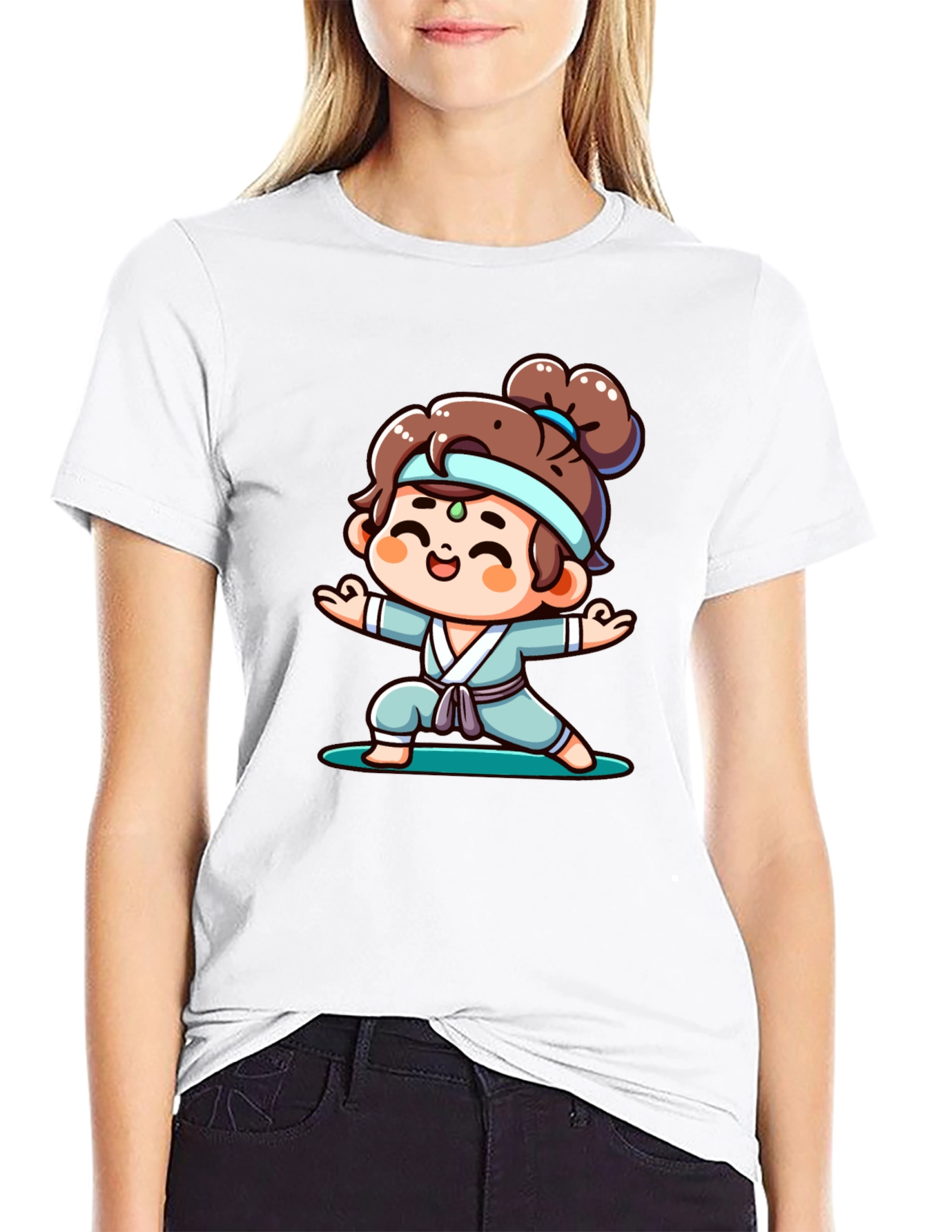 Martial Arts Kid Graphic Tee