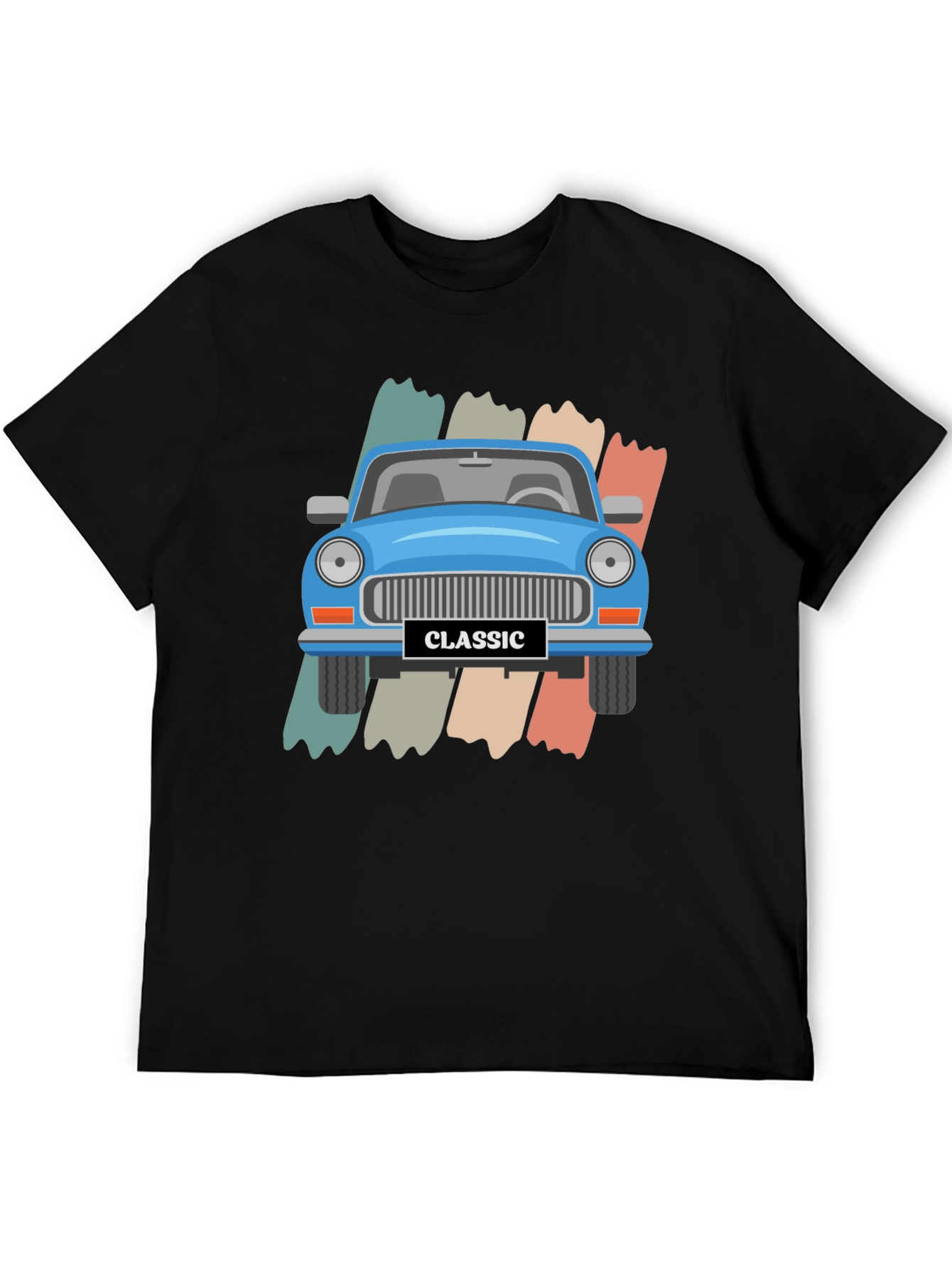 Classic Car Graphic Tee - Retro Style