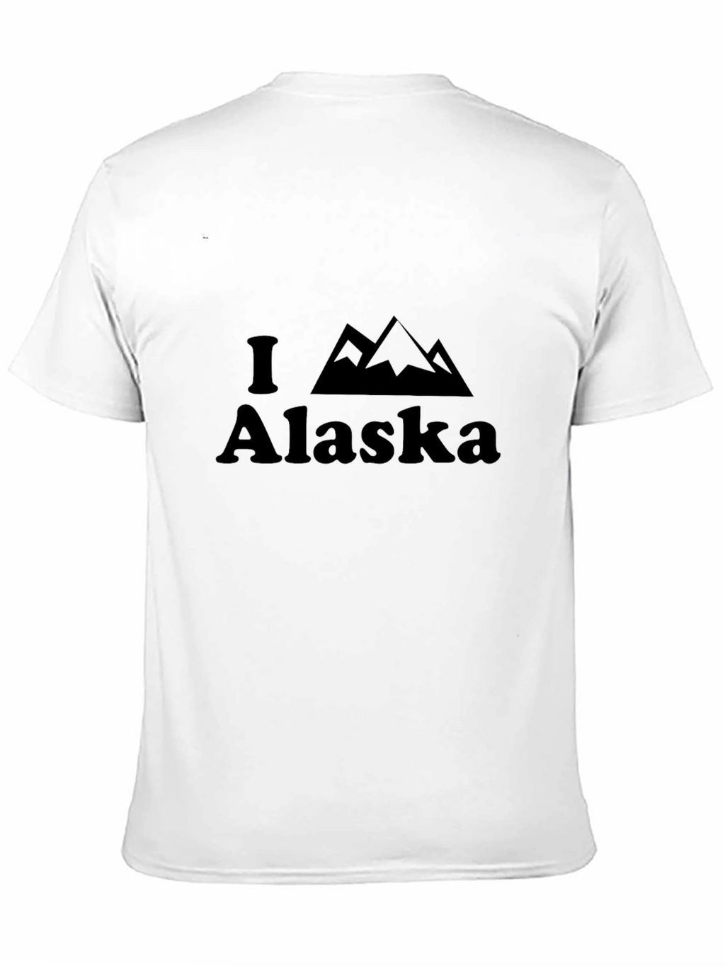 I Love Alaska T-Shirt - Mountain Design