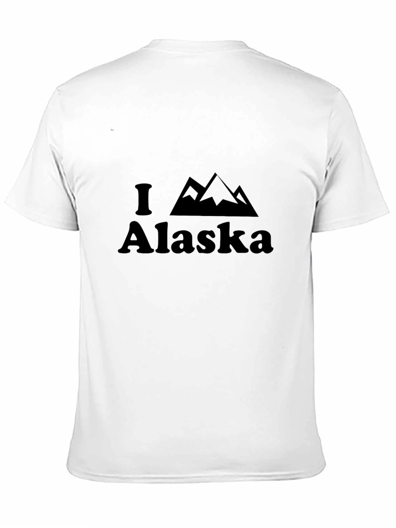 I Love Alaska T-Shirt - Mountain Design