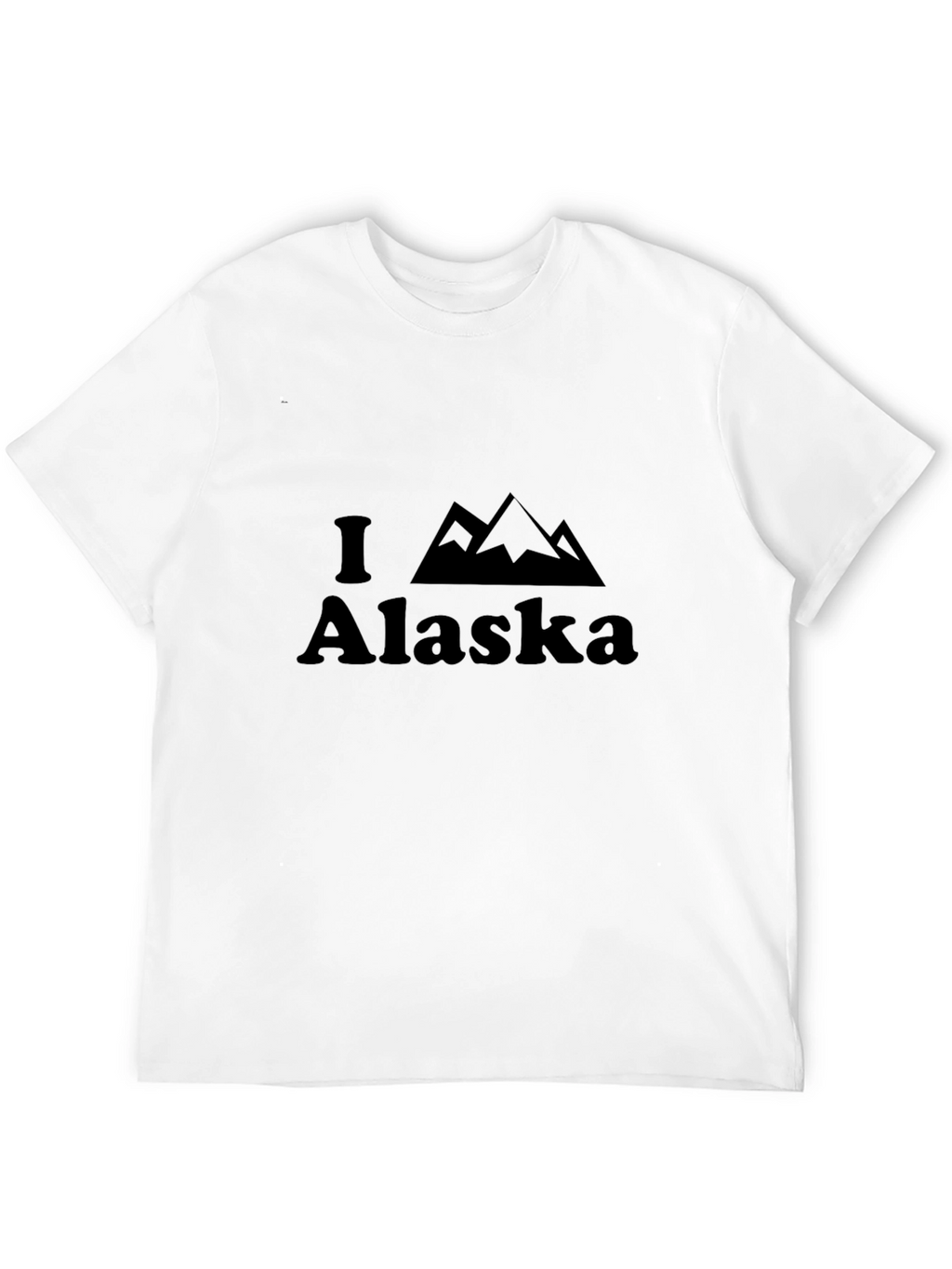 I Love Alaska T-Shirt - Mountain Design