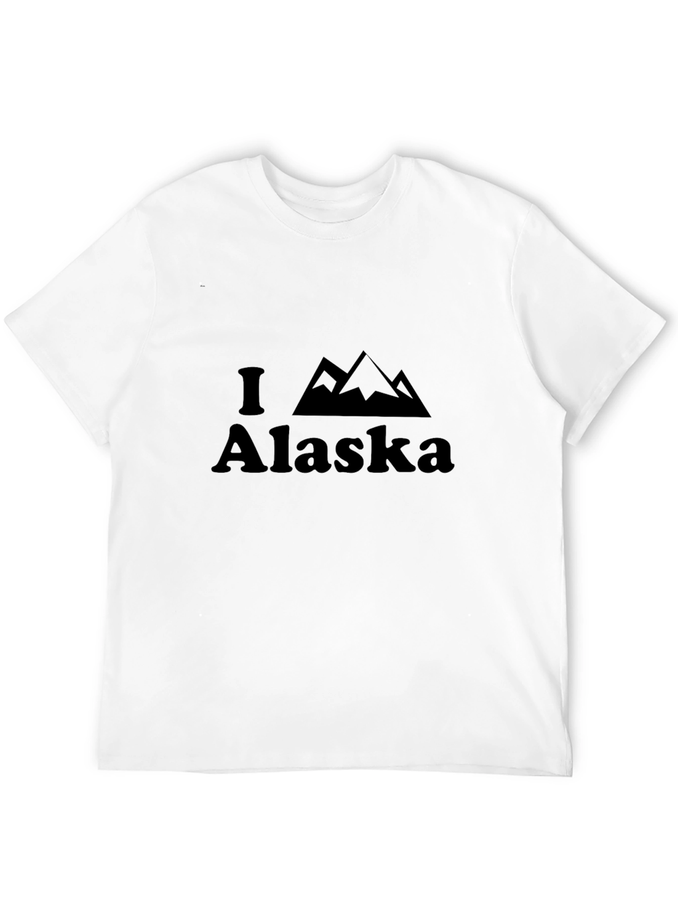 I Love Alaska T-Shirt - Mountain Design