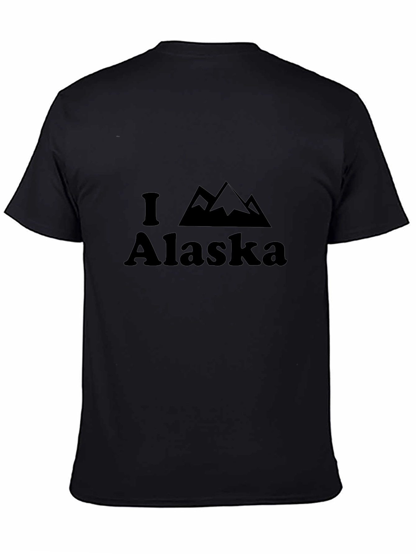 I Love Alaska T-Shirt - Mountain Design
