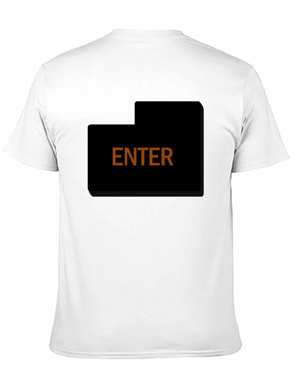Enter T-Shirt - Simple Bold Design Comfortable Fit
