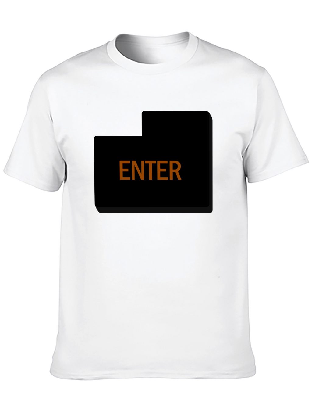 Enter T-Shirt - Simple Bold Design Comfortable Fit
