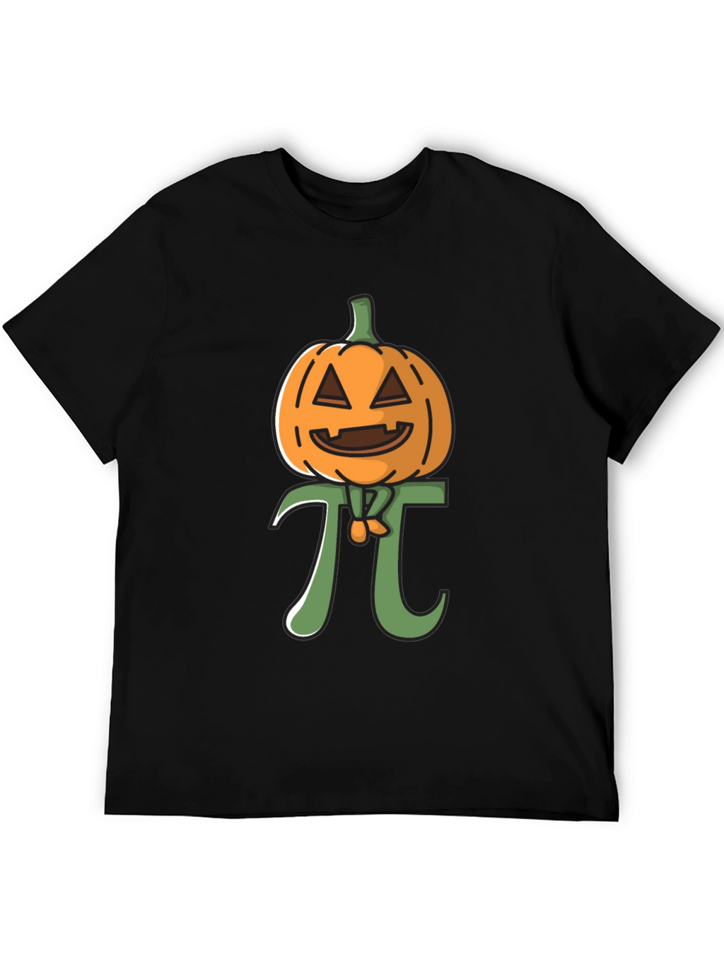 Pumpkin Pi Funny Halloween Math T-Shirt