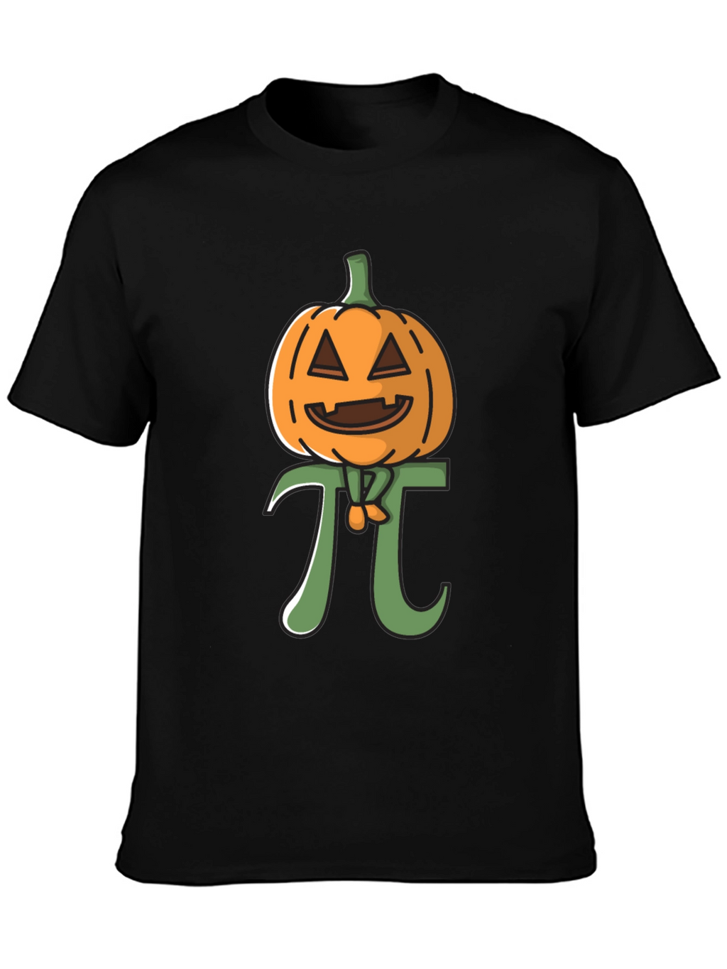 Pumpkin Pi Funny Halloween Math T-Shirt