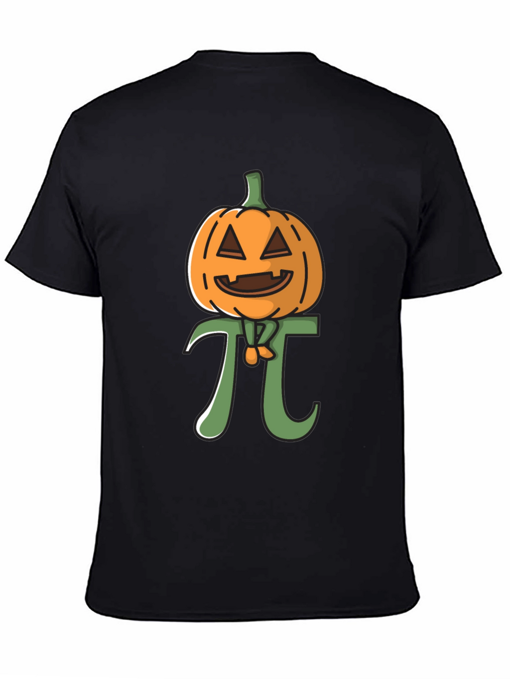 Pumpkin Pi Funny Halloween Math T-Shirt