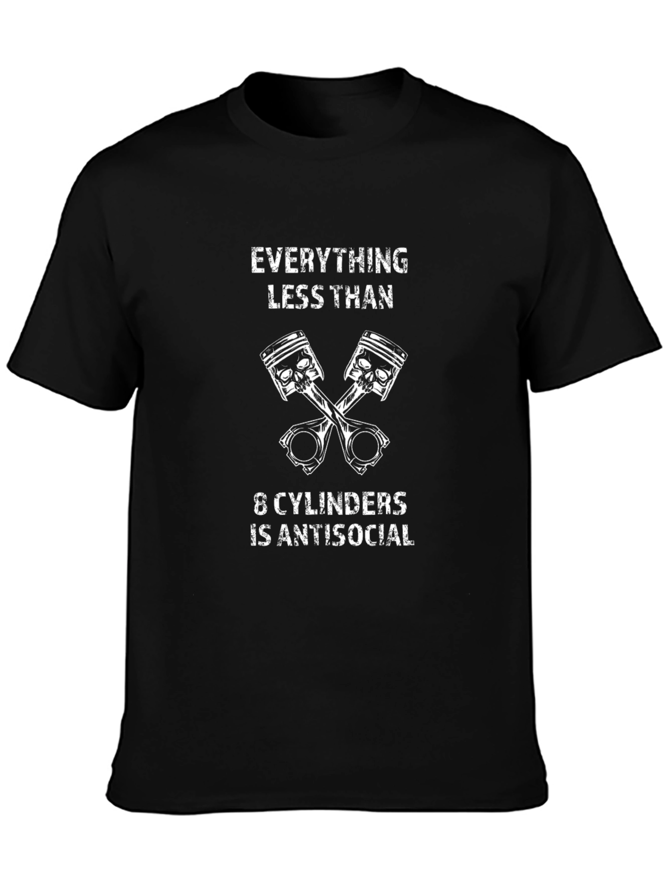 Antisocial Engine Black T-Shirt