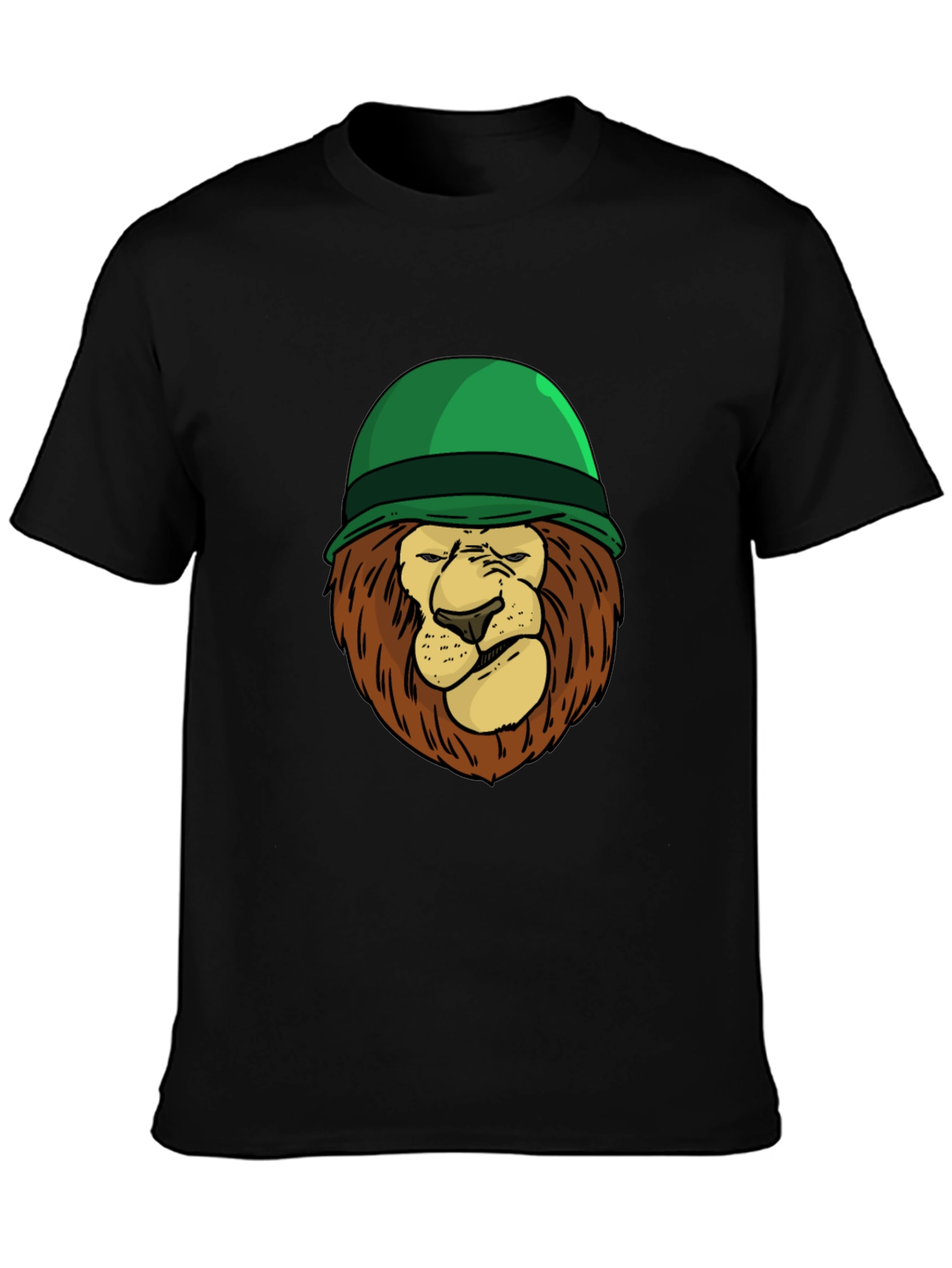 Lion Soldier Graphic Tee