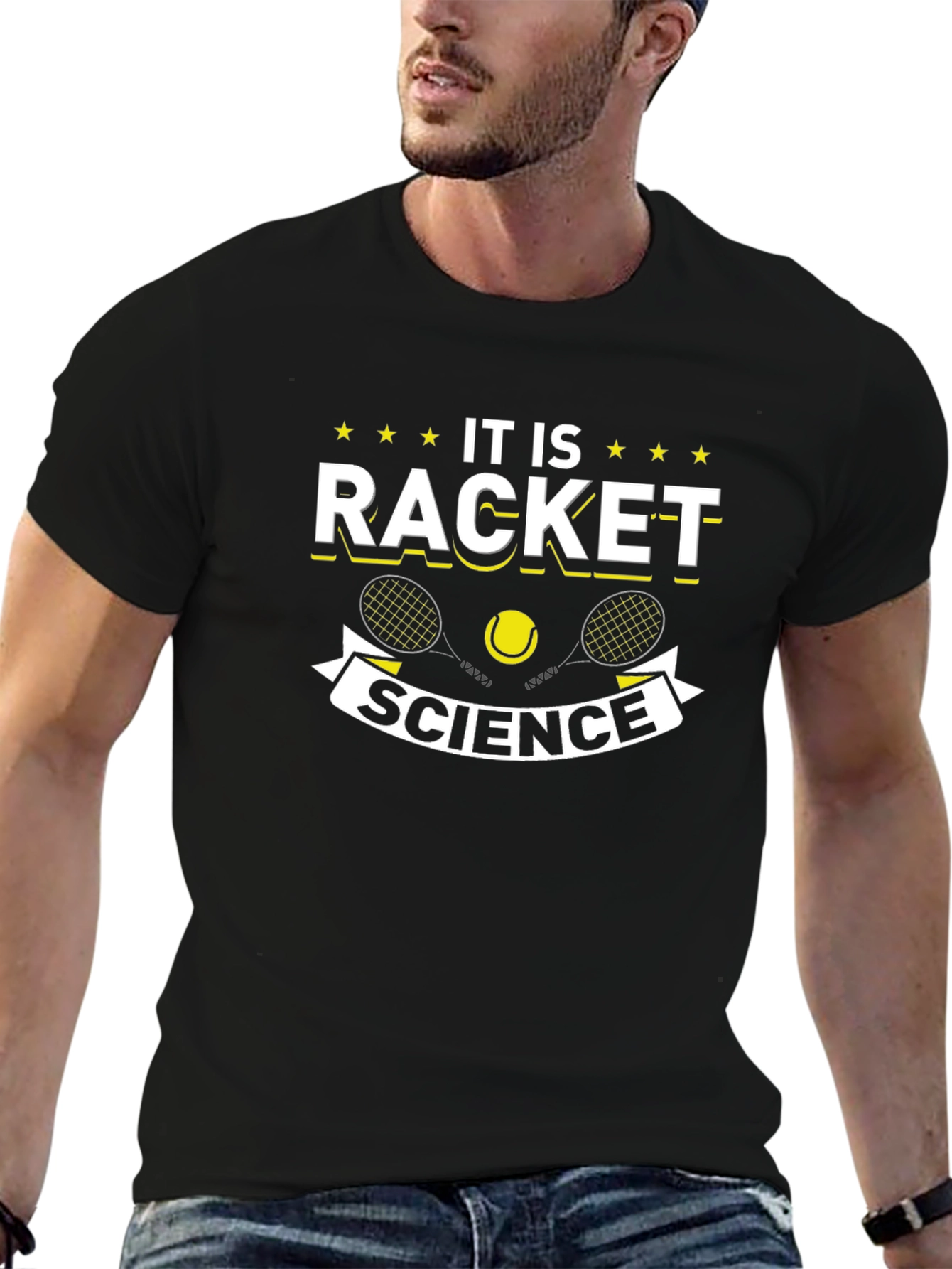It is Racket Science Graphic T-Shirt