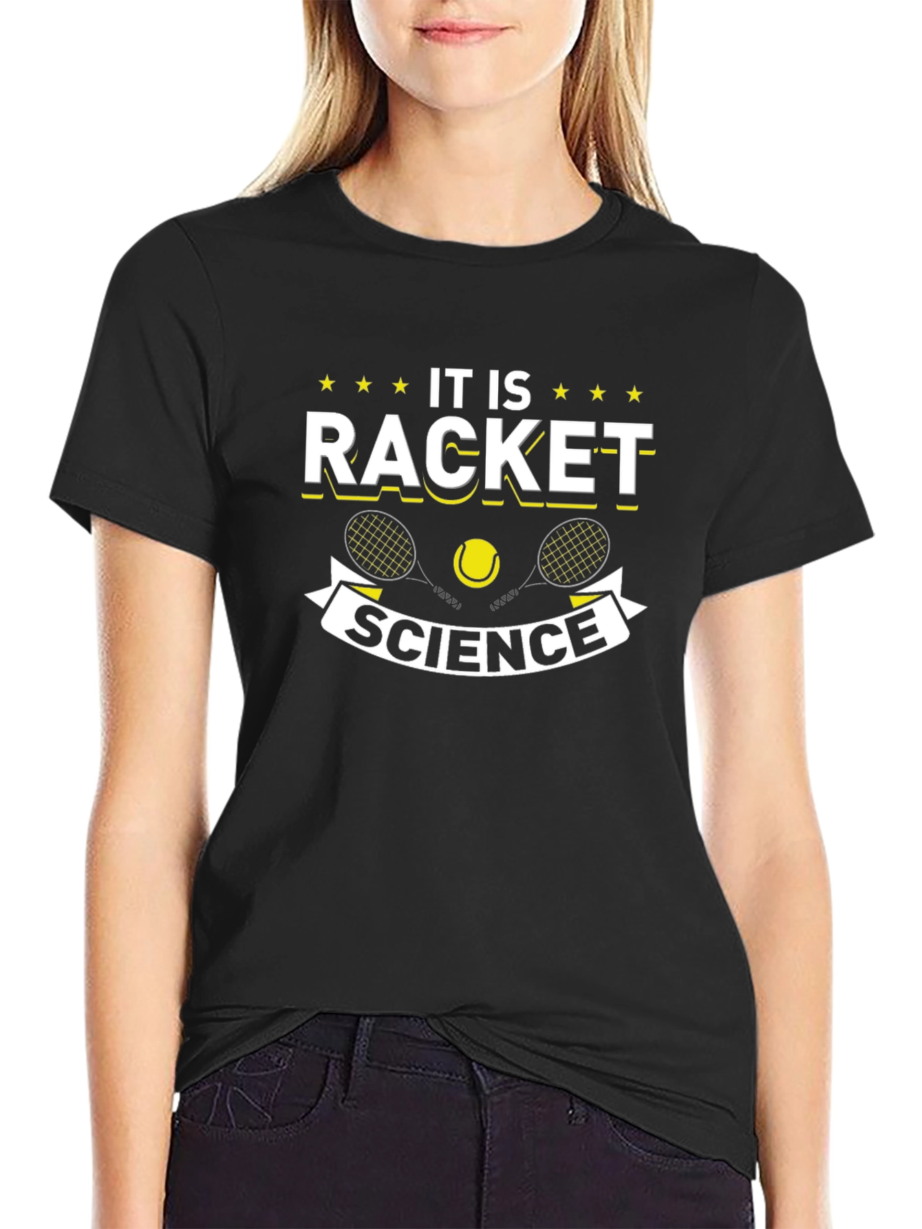 It is Racket Science Graphic T-Shirt