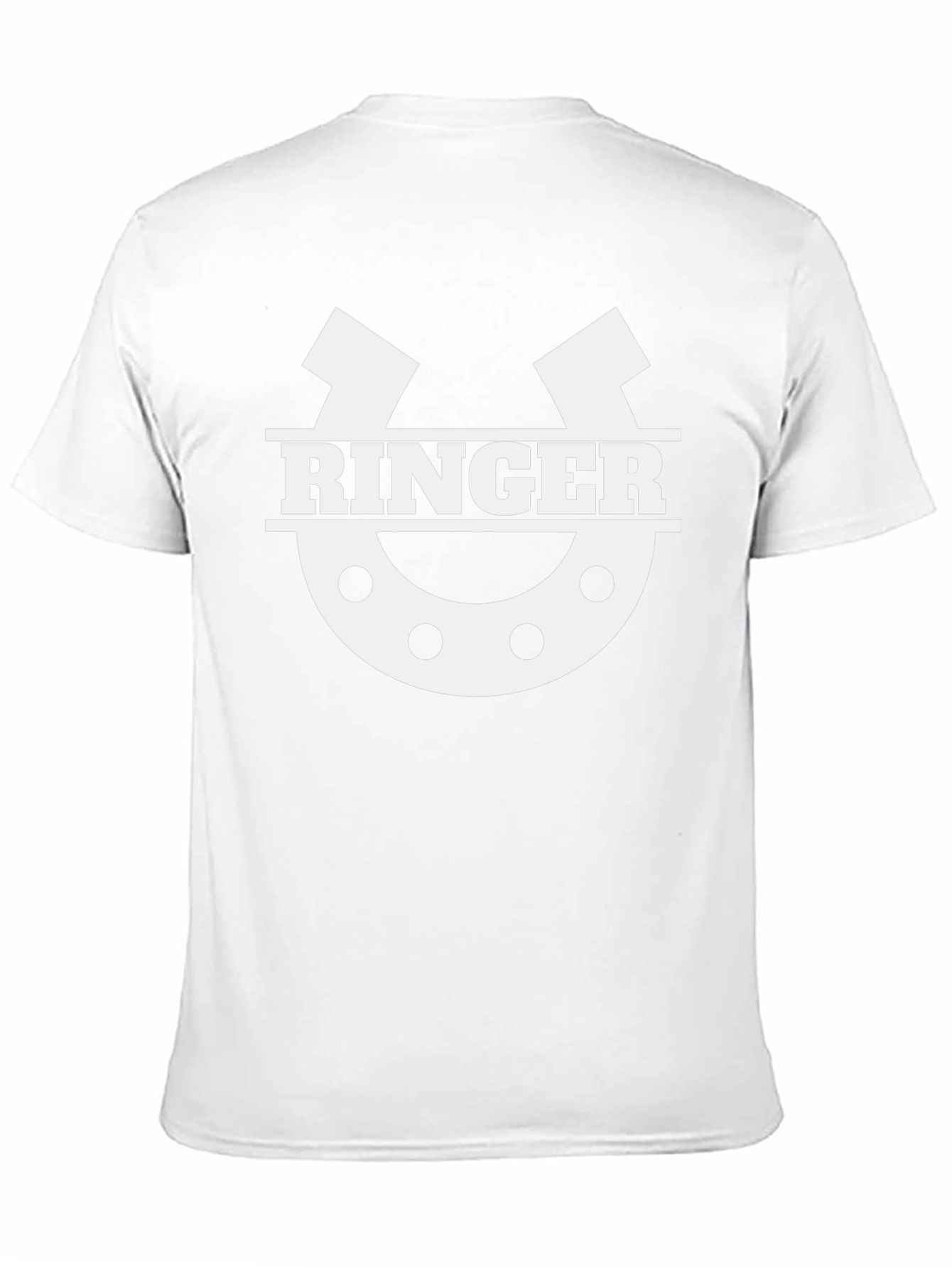 RINGER Horseshoe Graphic T-Shirt - Black