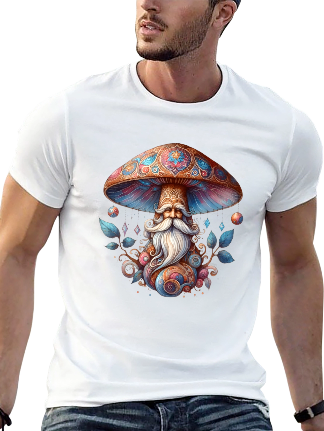 Wizard Mushroom Graphic Tee