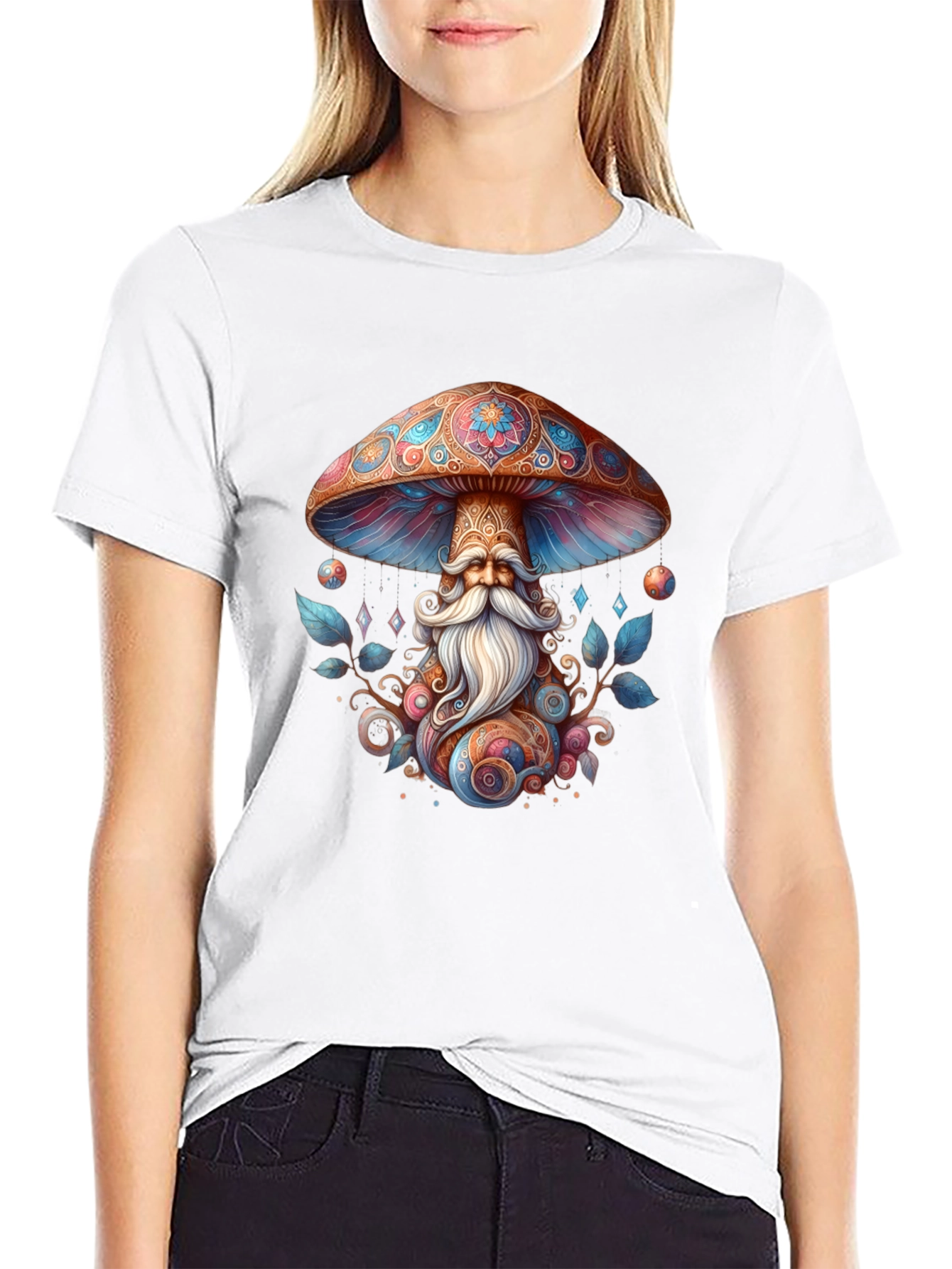 Wizard Mushroom Graphic Tee
