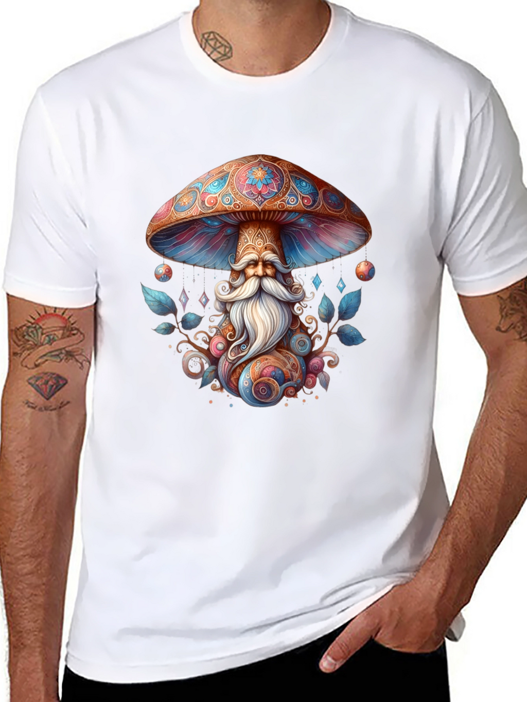 Wizard Mushroom Graphic Tee