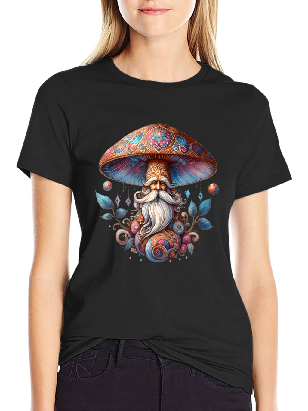 Wizard Mushroom Graphic Tee