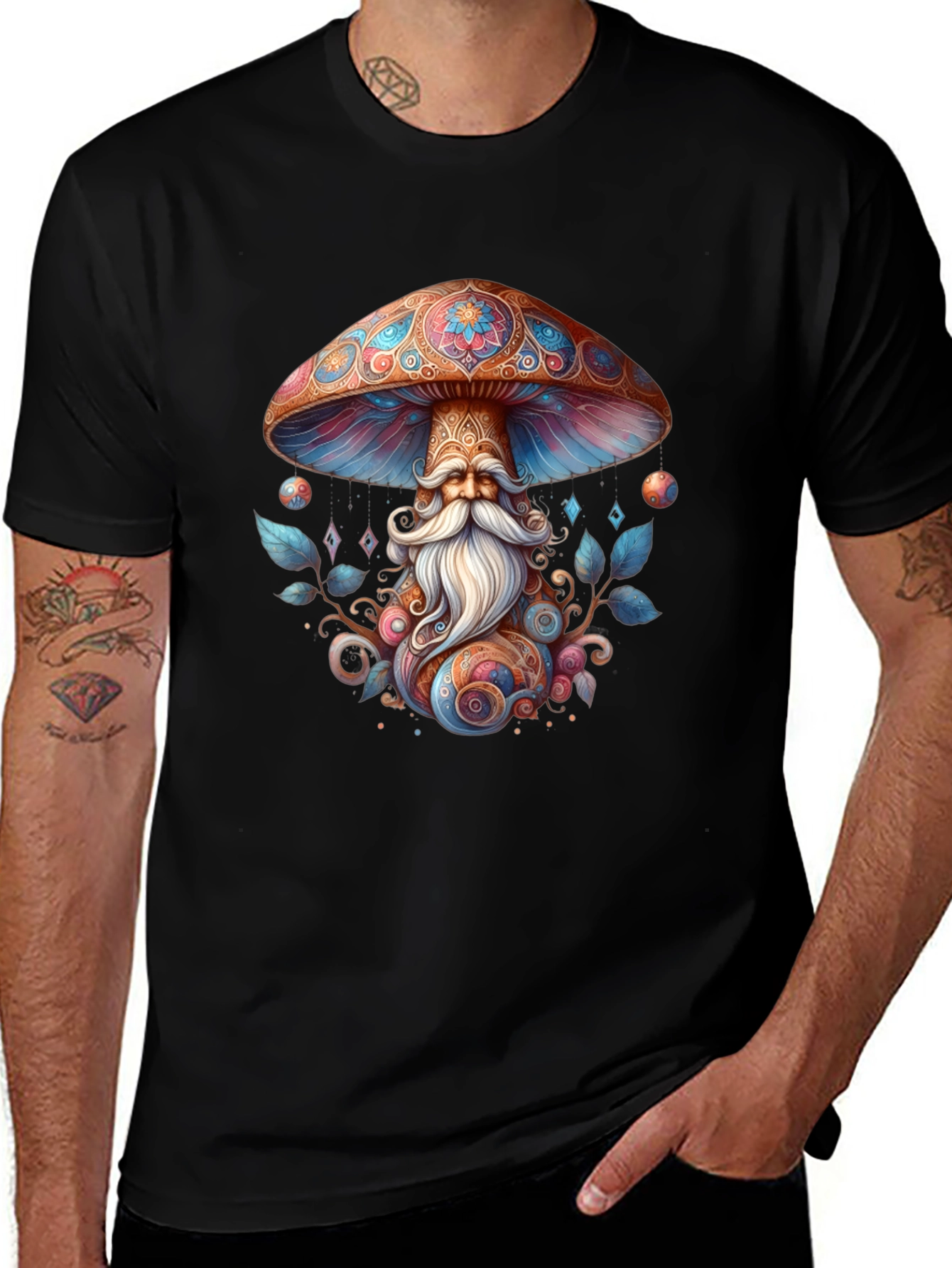 Wizard Mushroom Graphic Tee