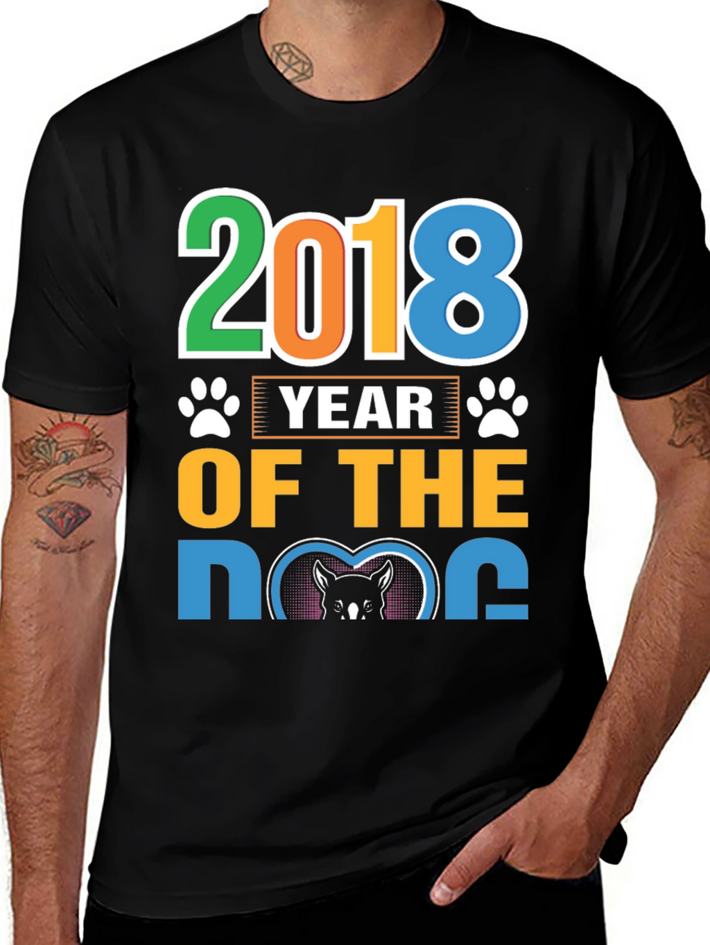 Year of the Dog 2018 Graphic Tee