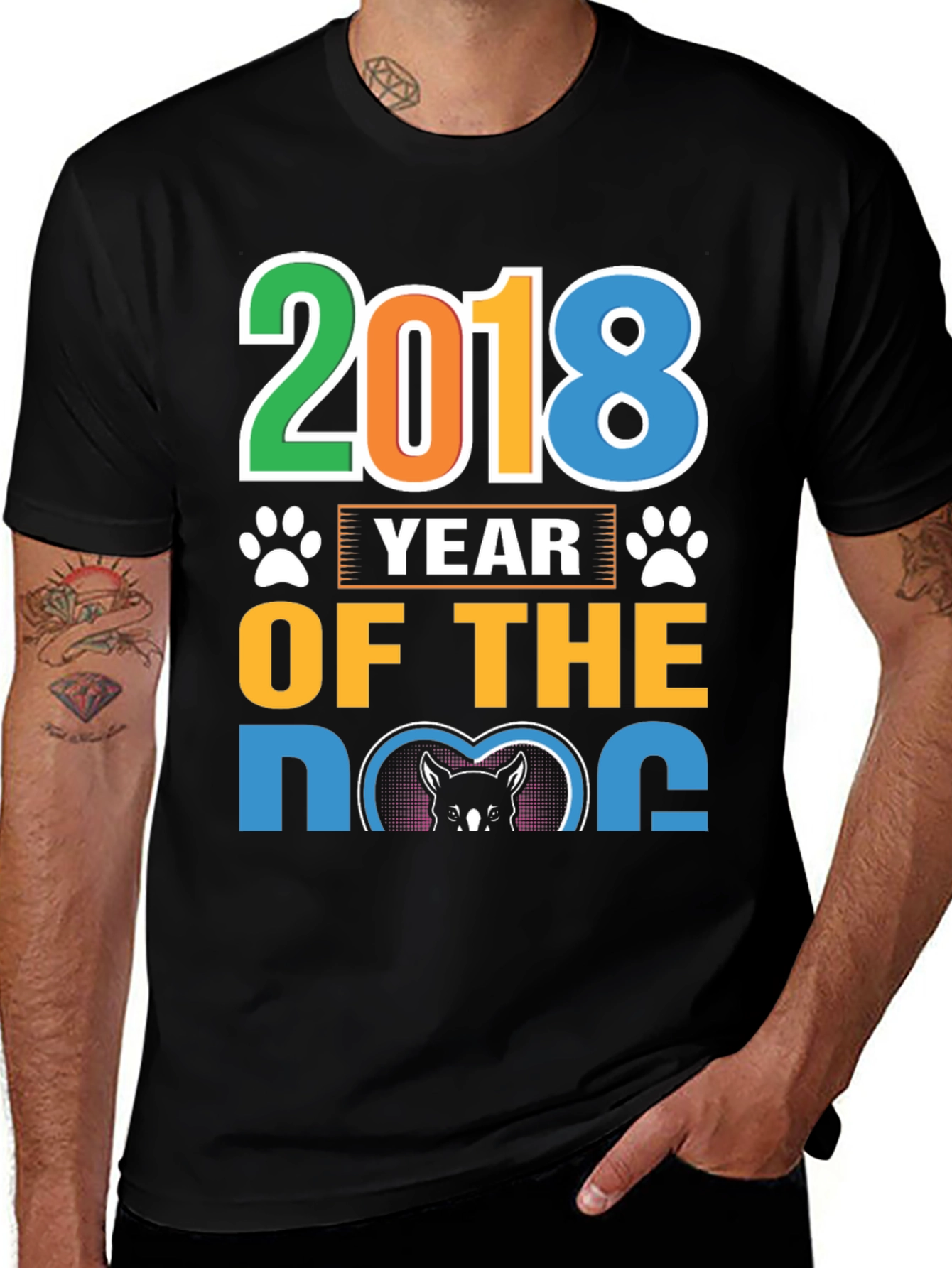 Year of the Dog 2018 Graphic Tee