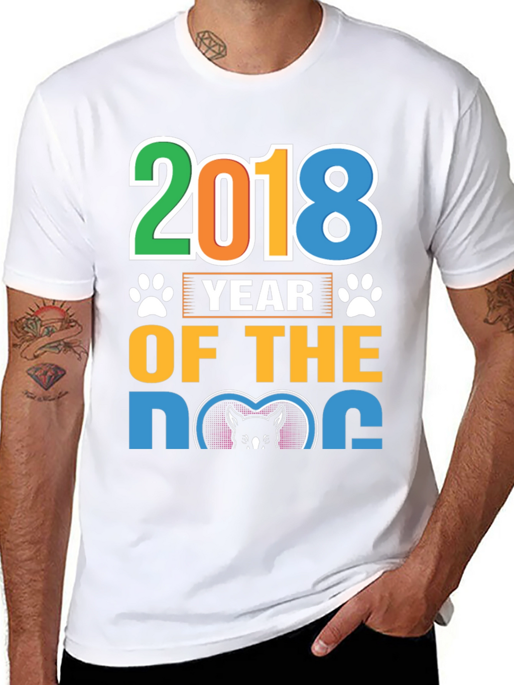 Year of the Dog 2018 Graphic Tee