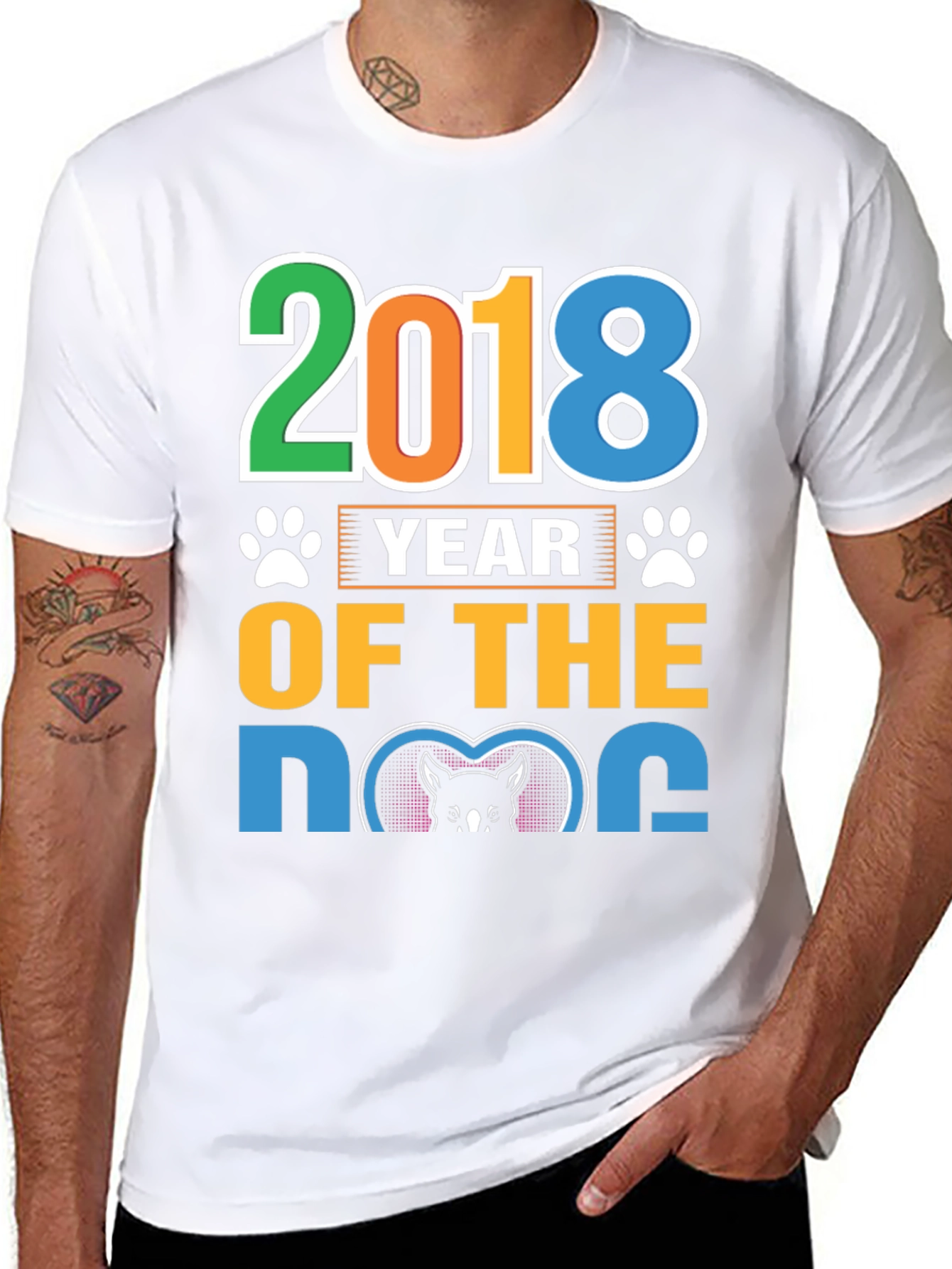 Year of the Dog 2018 Graphic Tee