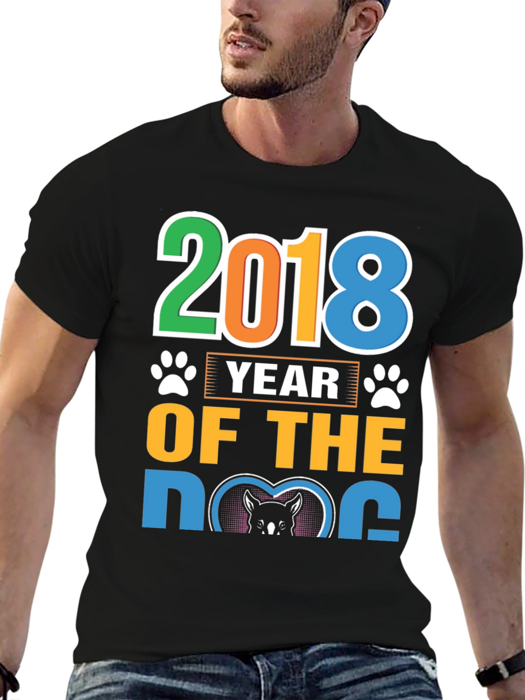 Year of the Dog 2018 Graphic Tee