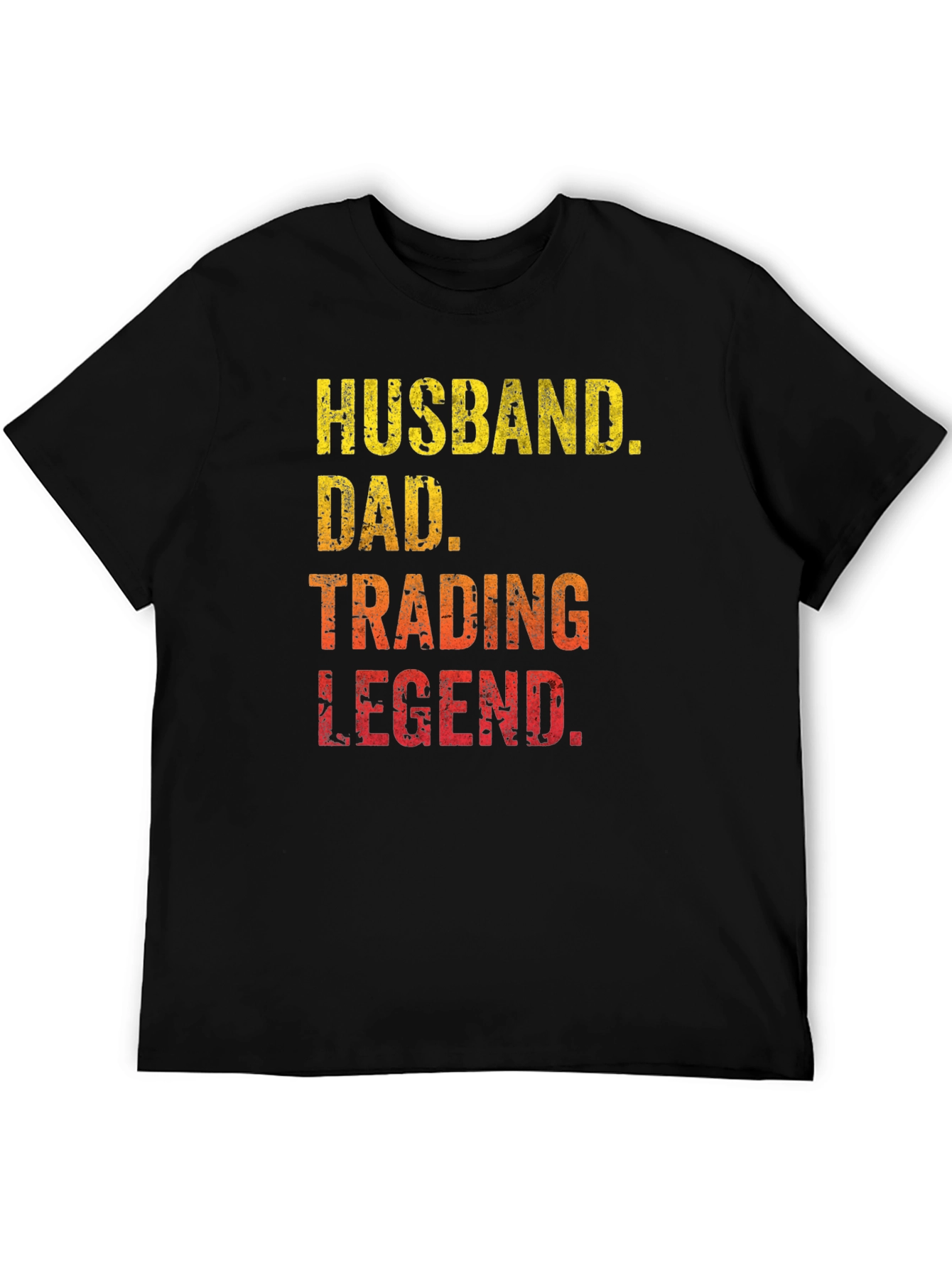 Husband Dad Trading Legend Graphic T-Shirt