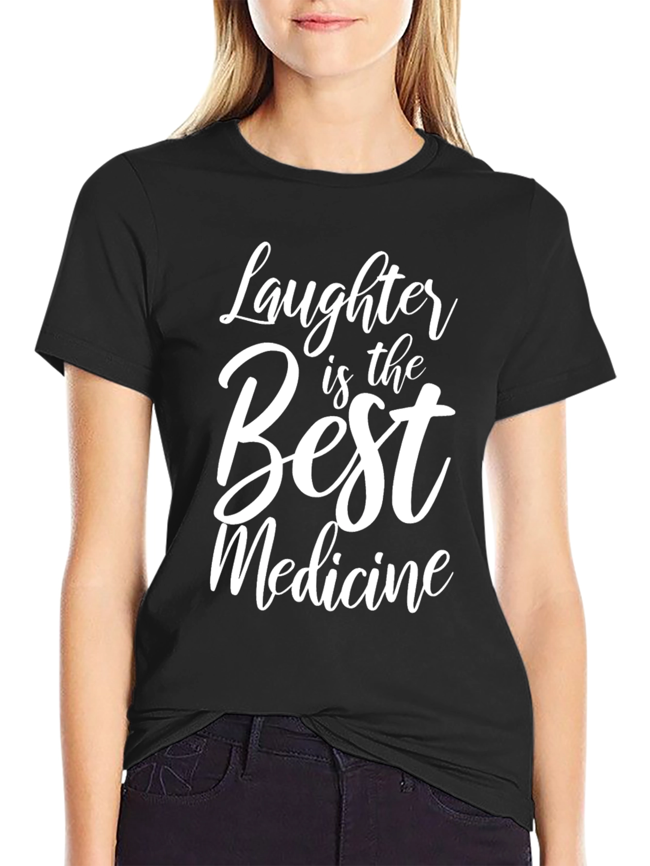 Laughter is the Best Medicine - Graphic T-Shirt