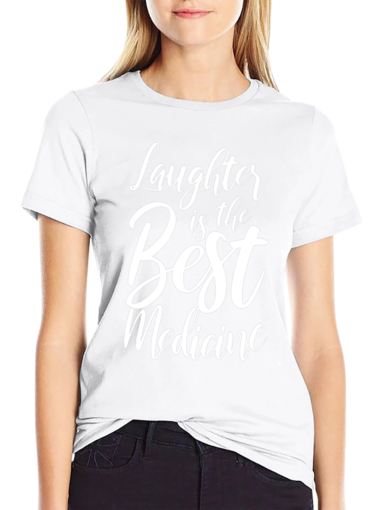 Laughter is the Best Medicine - Graphic T-Shirt