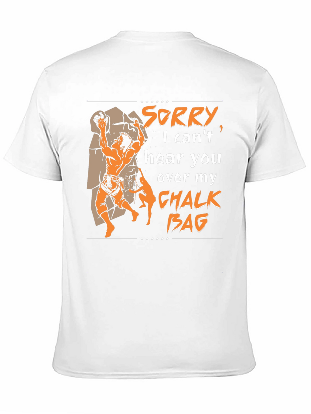 Climbing Chalk Bag Graphic T-Shirt