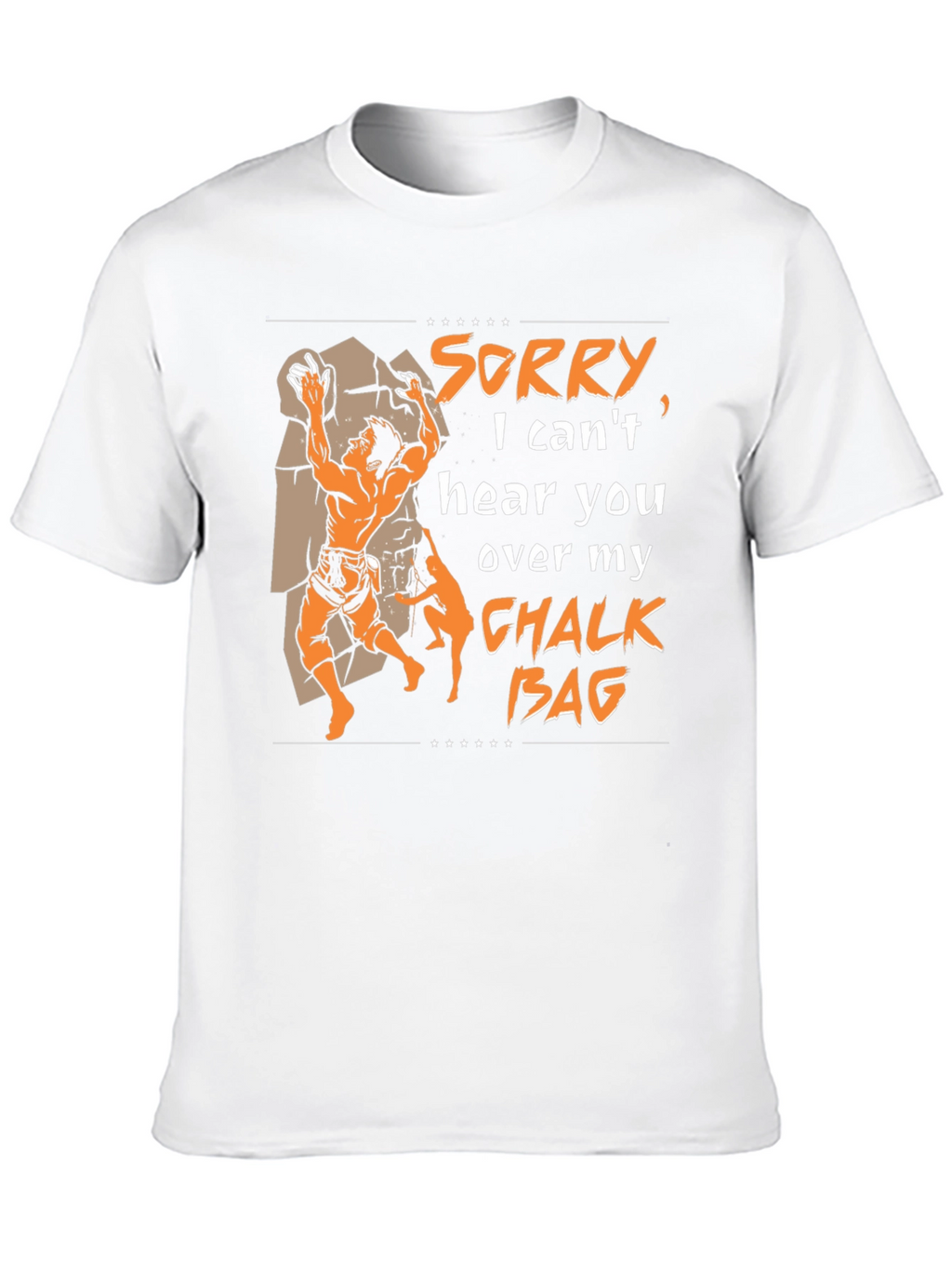 Climbing Chalk Bag Graphic T-Shirt