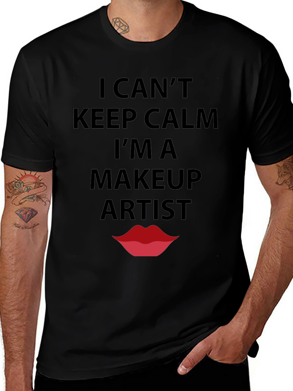 Makeup Artist T-Shirt - Keep Calm Funny Tee