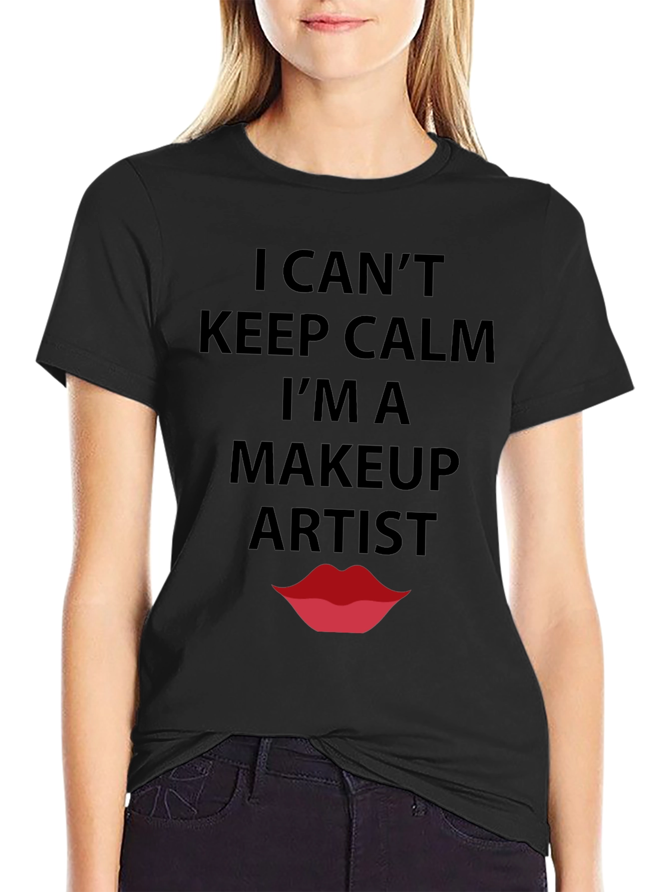 Makeup Artist T-Shirt - Keep Calm Funny Tee