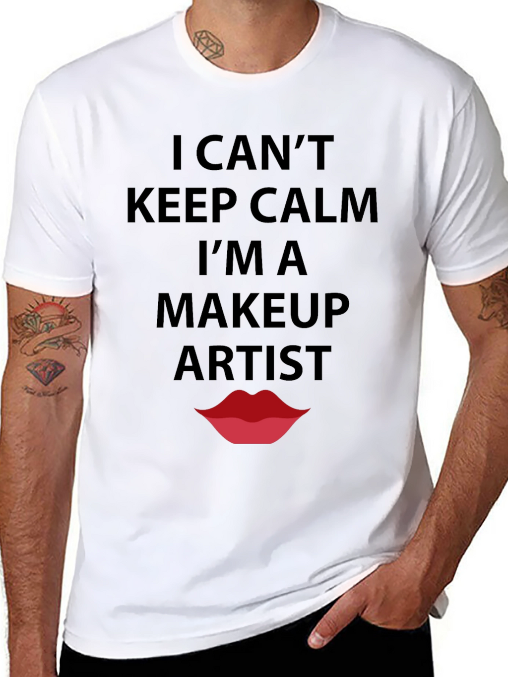 Makeup Artist T-Shirt - Keep Calm Funny Tee