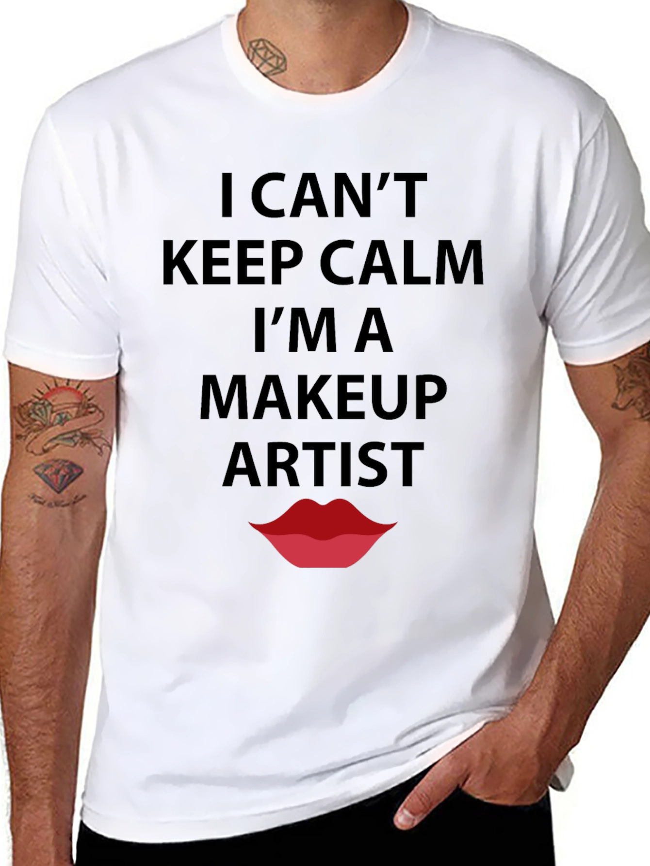 Makeup Artist T-Shirt - Keep Calm Funny Tee