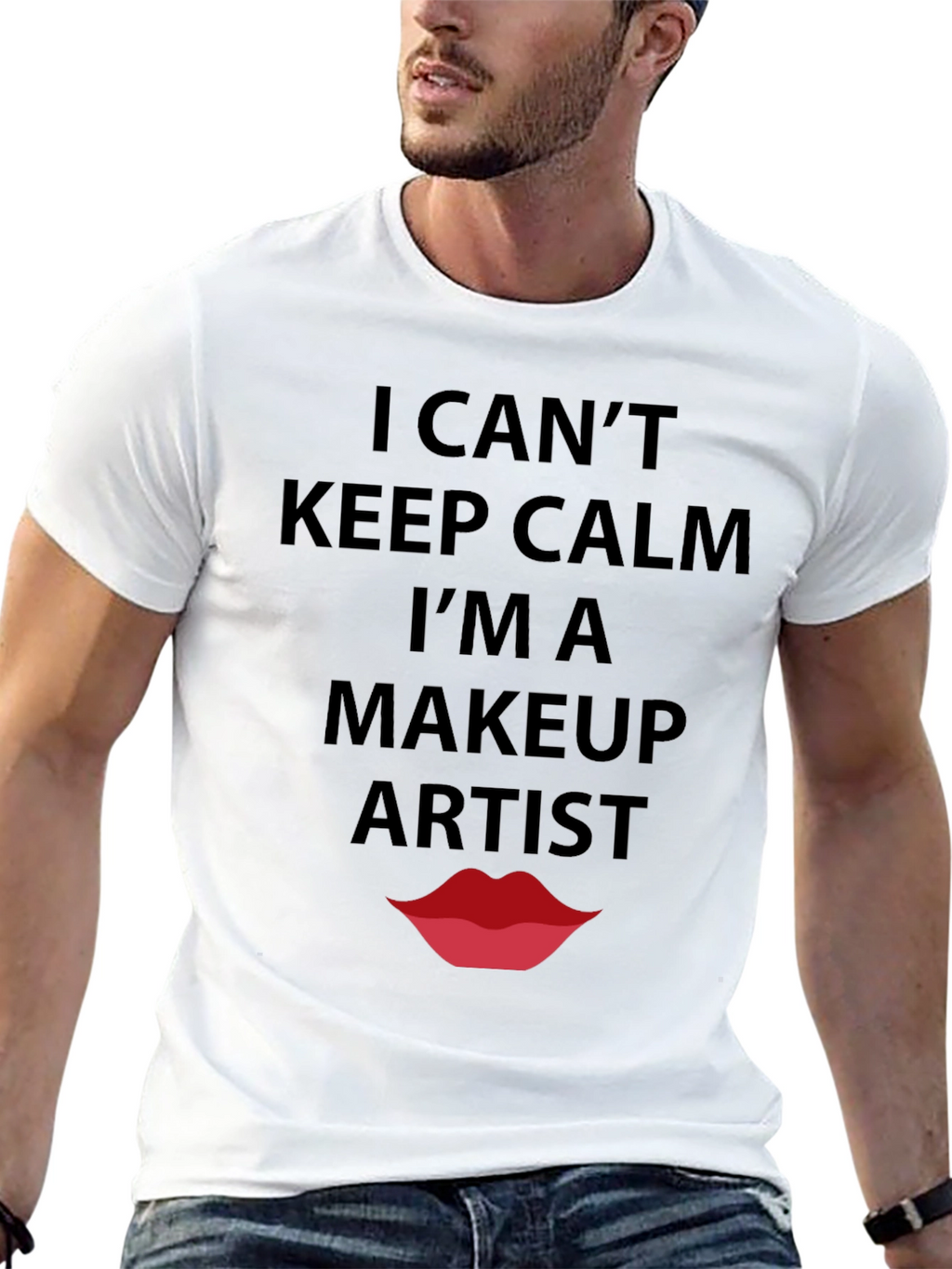 Makeup Artist T-Shirt - Keep Calm Funny Tee