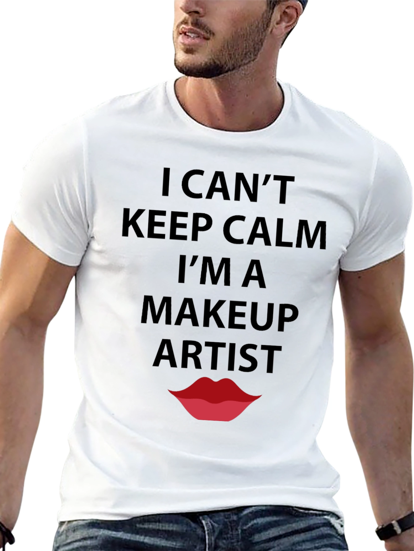 Makeup Artist T-Shirt - Keep Calm Funny Tee