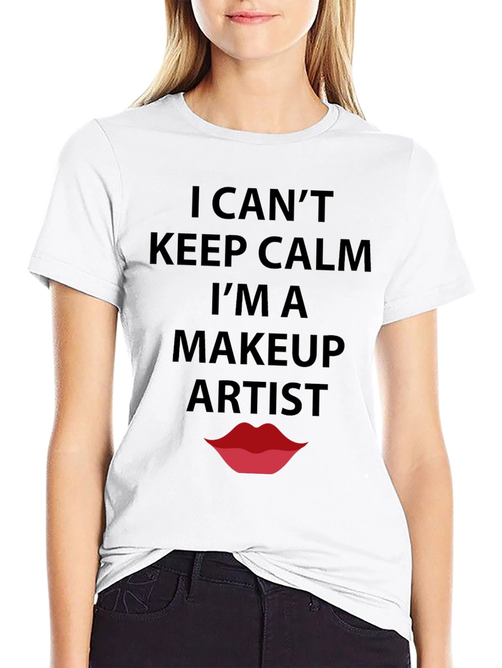 Makeup Artist T-Shirt - Keep Calm Funny Tee
