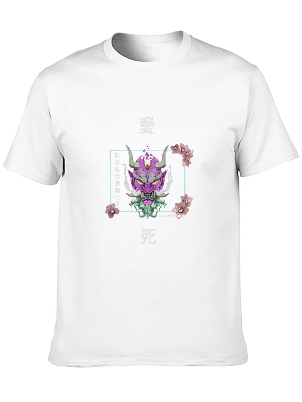Japanese Oni Demon Graphic T-Shirt