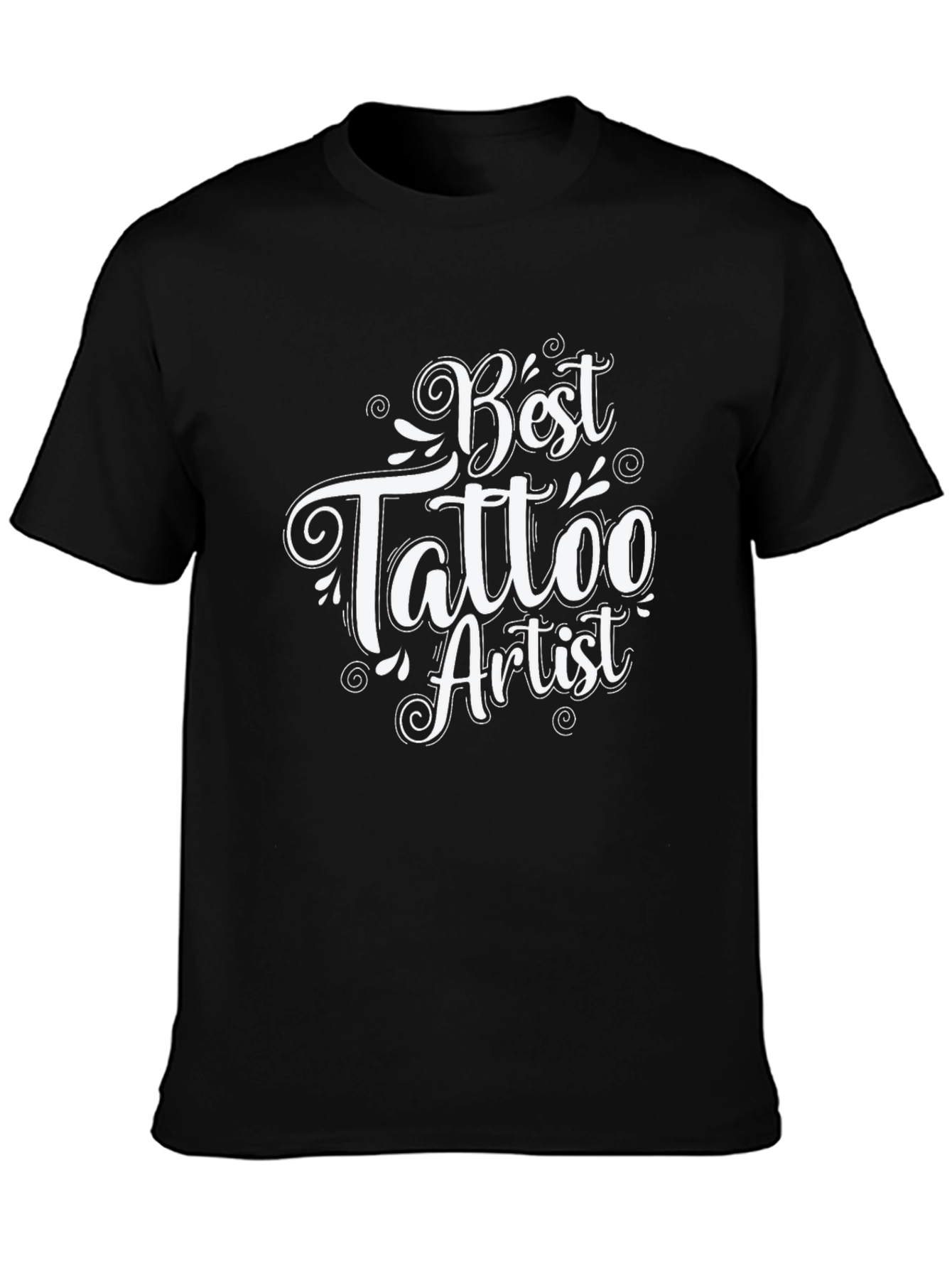 Best Tattoo Artist Graphic Tee - Black