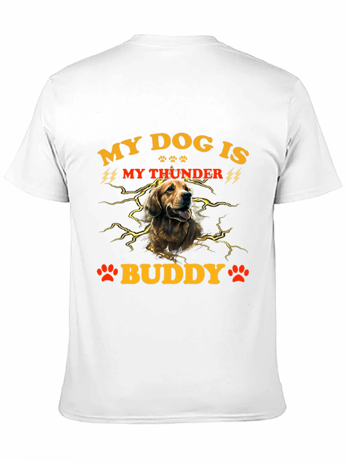 My Dog Is My Thunder Buddy T-Shirt