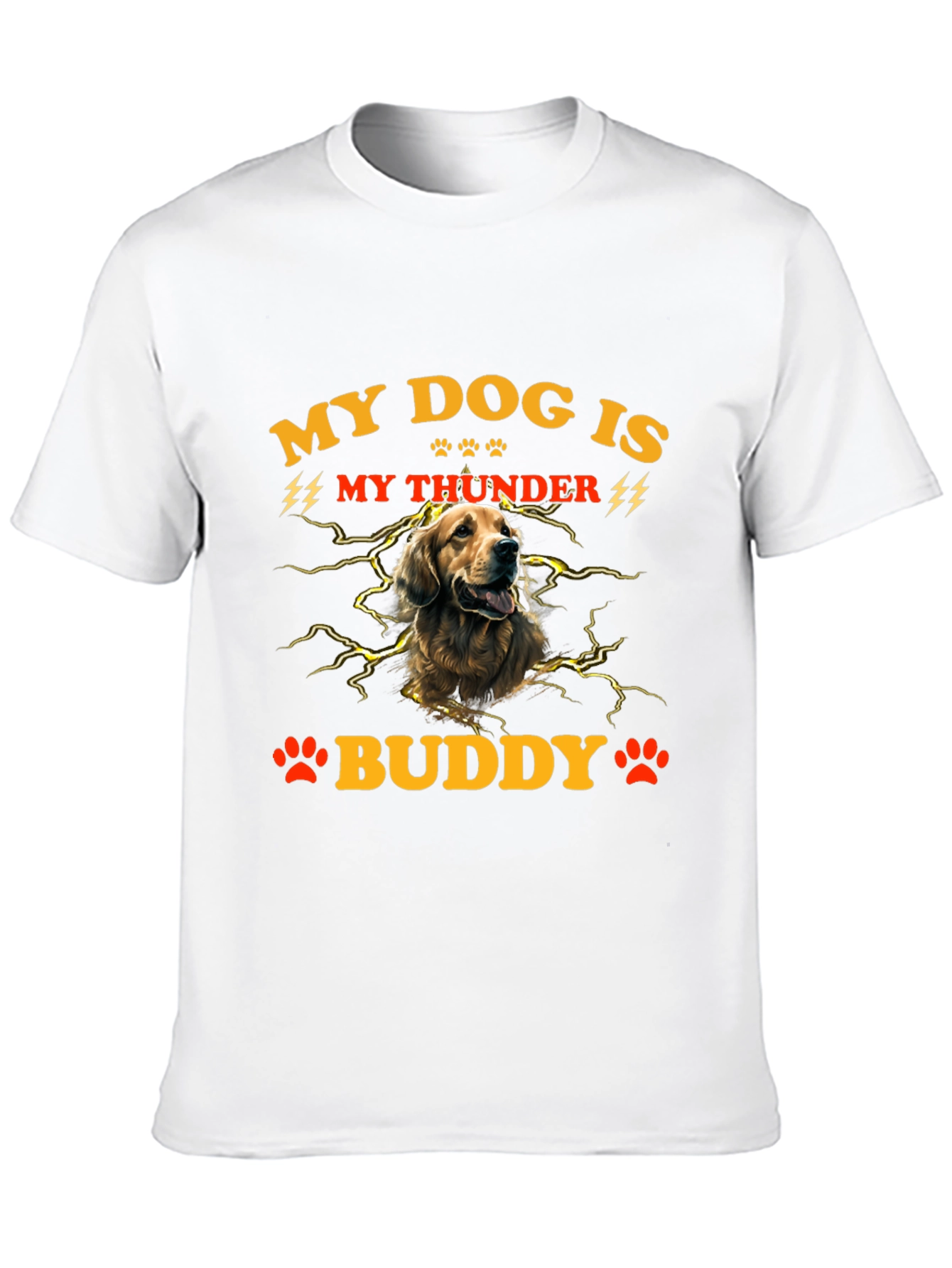 My Dog Is My Thunder Buddy T-Shirt