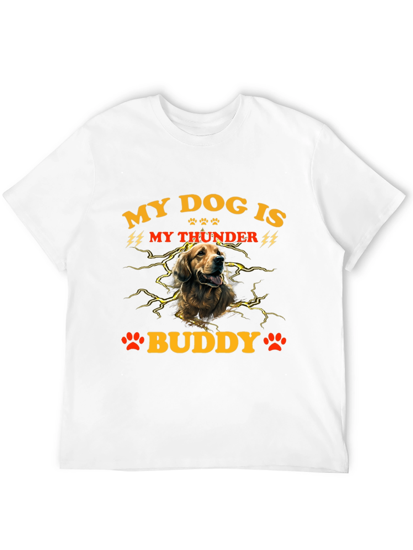 My Dog Is My Thunder Buddy T-Shirt