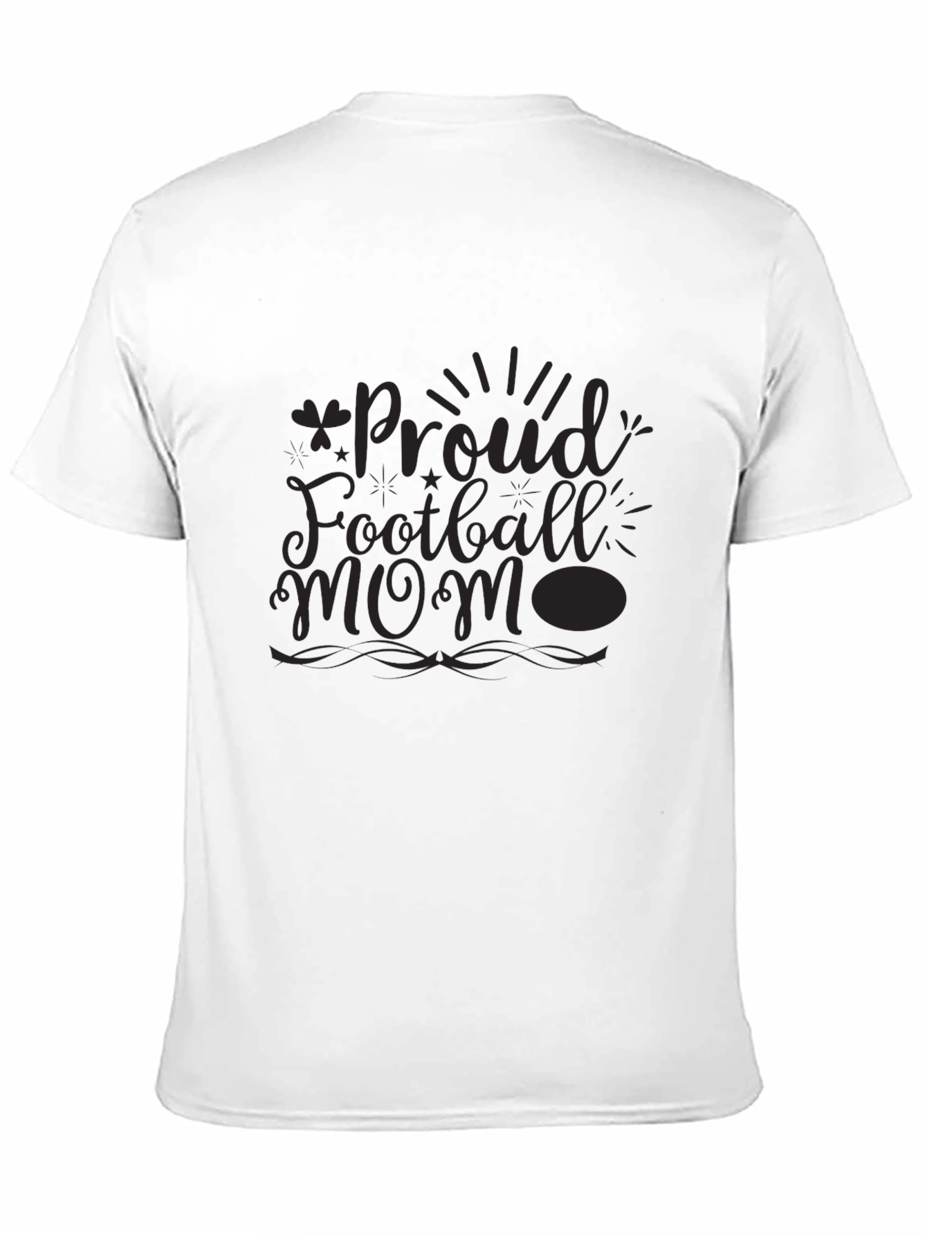 Proud Football Mom Graphic Tee - Unisex