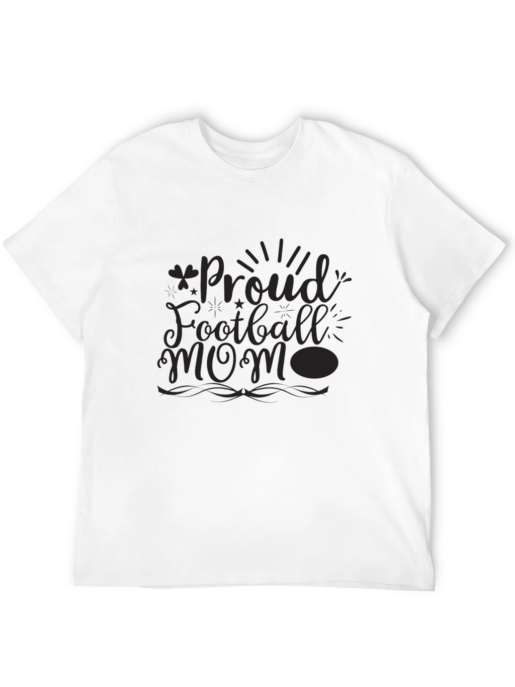 Proud Football Mom Graphic Tee - Unisex